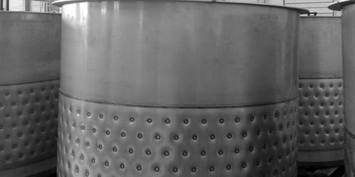 Clamp-on Temp-Plate jacket retrofitted to an existing process tank